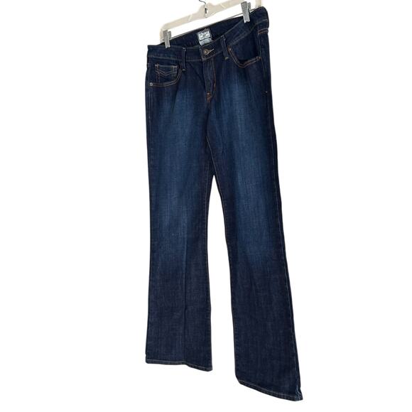 Levis 545 Low Rise Boot Cut Dark Wash Jeans Womens Sz 10 - Picture 16 of 16